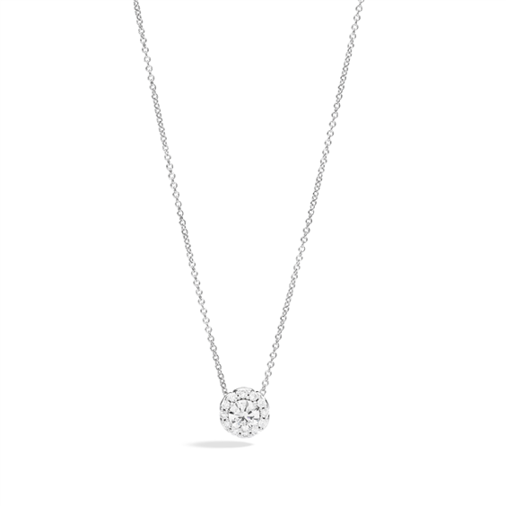 Collana Recarlo Donna Anniversary in Oro bianco Diamante 0.185 Ct P01SC018/024 - P01SC018/040-45 0,401
